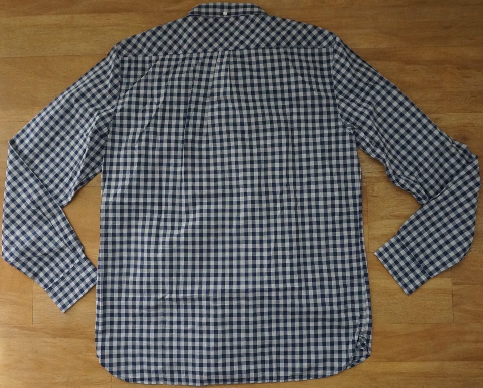 Woolrich XXL Hemd Light Cotton Shirt Vichy blau weiß kariert 140€ in Frankenthal (Pfalz)