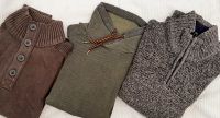 3x Herrenpullover Gr.XL S.Oliver Tom Tailor Baumwolle oliv grau Nordrhein-Westfalen - Jüchen Vorschau