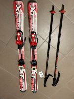 Skiset Kinder mit Stöcken, Schuhen, Helm und Skibrille Hessen - Viernheim Vorschau