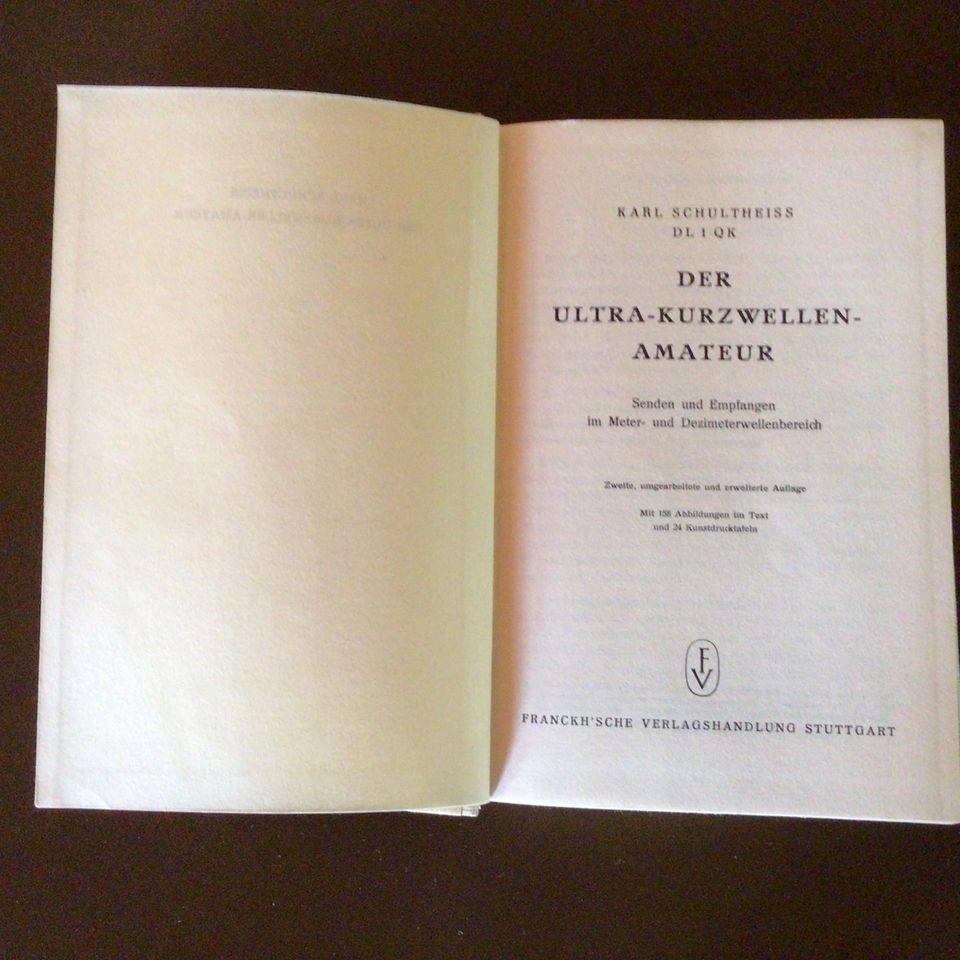 2 Bücher = ELEKTRONIK + DER ULTRA-KURZWELLEN AMATEUR in Uhingen