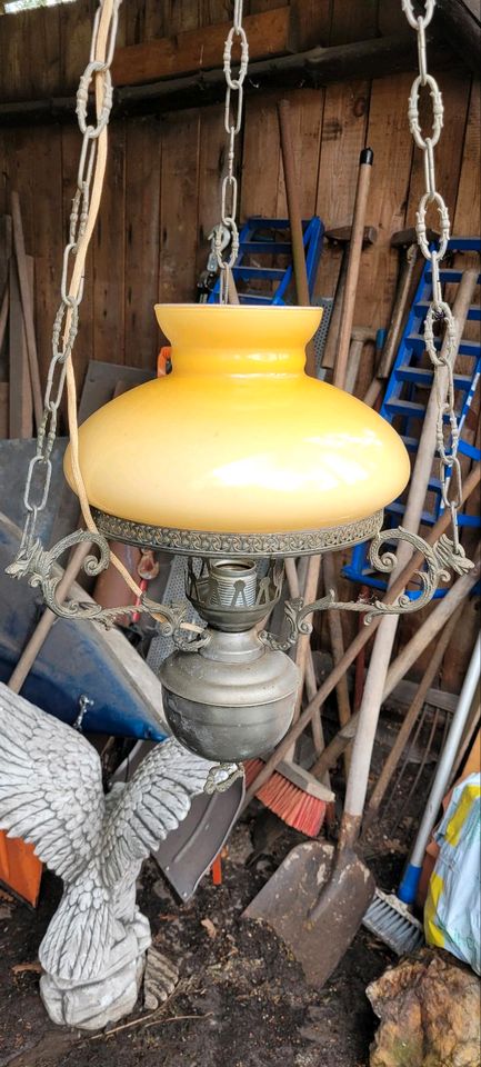 Lampe Hängelampe antik in Ueckermuende