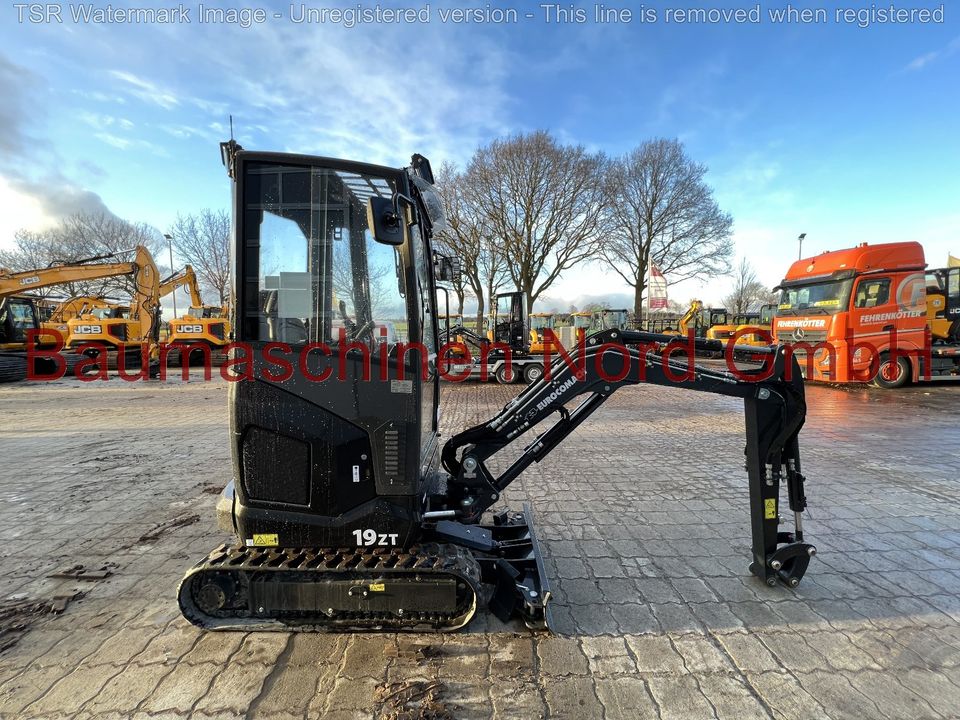 Minibagger Eurocomach 19ZT hydr SW + TILT Nullheck Bagger in Bremervörde