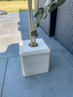 Betonklotz Betonvase Pampas-Vase, Hochzeit Deko Bayern - Burglauer Vorschau