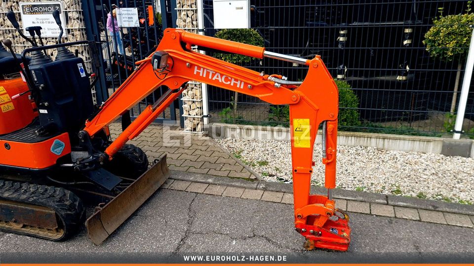 Minibagger Hitachi ZX 10U – 2 YSR MS01 nur 466 Bh 1110 Kg in Hagen