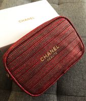 Chanel Beaute Kosmetiktasche Make Up Bag rot Neu Niedersachsen - Leer (Ostfriesland) Vorschau