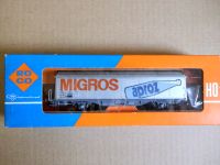 Roco HO 4340B Kühlwagen " MIGROS aproz "  der SBB , OVP Niedersachsen - Lüneburg Vorschau