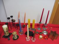 Kerzenständer Kerzenständer Teelicht Teelichthalter gold Glas usw Bayern - Rain Lech Vorschau