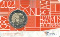 Niederlande 2 Euro 2022 Erasmus (Coincard) Rheinland-Pfalz - Wallendorf Vorschau