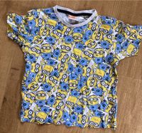 T-Shirt Minions, weiss blau gelb, Gr. 122/128 Berlin - Wilmersdorf Vorschau