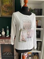 Edc Esprit Shirt langarm Pullover L weiß Rheinland-Pfalz - Montabaur Vorschau