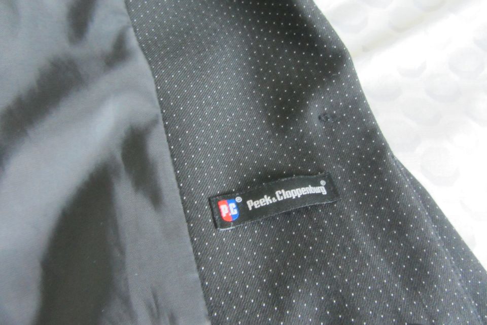 Anzug (Blazer & Hose) Montego P&C Gr. 34 schwarz & weiße Punkte in Großholbach