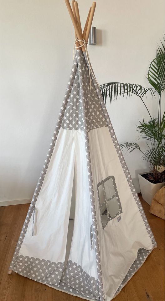 Howa Spielzelt Kinder Tipi Stars inkl. Bodenmatte in Kirchenthumbach