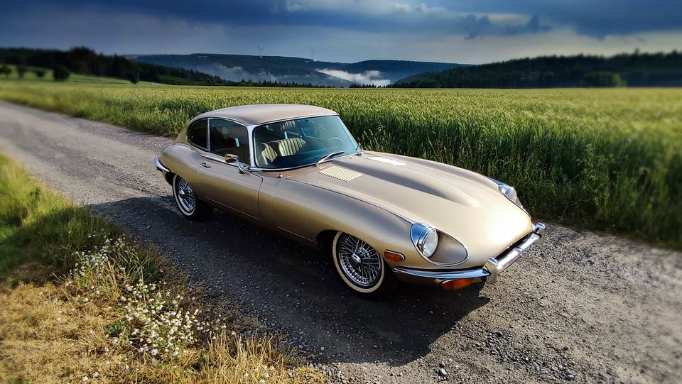 JAGUAR E-Type 4.2 2+2 "Matching Numbers" in Buchen (Odenwald)