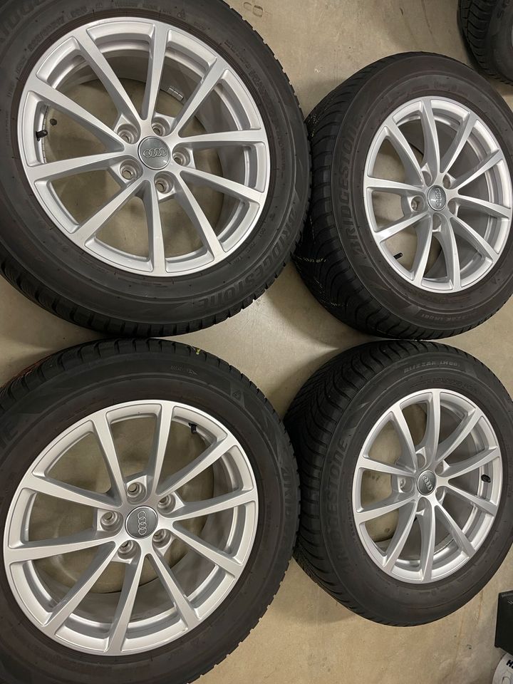 Originale Audi A6 4K Winterreifen Räder 225/60 R17 Zoll in Oberhonnefeld-Gierend