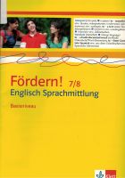 Fördern! Englisch Sprachmittlung Nordrhein-Westfalen - Recklinghausen Vorschau