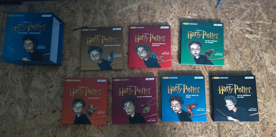 Harry Potter die komplette Hörbuch-Edition Rufus Beck in Lahnau
