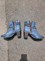 Blaue Stiefeletten von Rieker Größe 39 Essen - Essen-Ruhrhalbinsel Vorschau