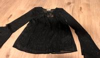 Hollister Bluse, Gr. XS, in schwarz-Glitzer Niedersachsen - Thomasburg Vorschau