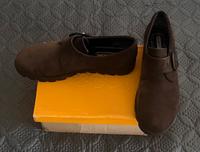 Ecco Wildlederschuhe braun Gr. 40 mit dicker Sohle Nordrhein-Westfalen - Mönchengladbach Vorschau