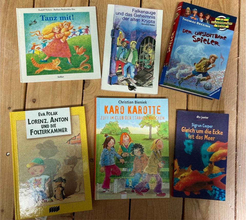 Diverse Kinder- & Jugendbücher, Karo Karotte, Knickerbocker Bande in Kadenbach