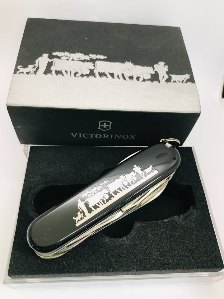 Victorinox Huntsman Alpfahrt Black LIMITED Collectors Item  NEW S in Zittau