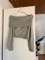 Subdued off shoulder sweater grey Nordrhein-Westfalen - Olpe Vorschau