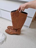 Stiefel Echtleder / Gr. 40 Niedersachsen - Melle Vorschau