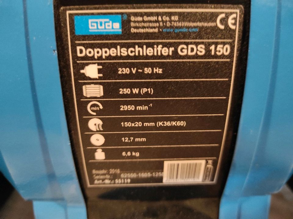 Güde Doppelschleifer GDS 150 in Bayern - Haundorf | eBay Kleinanzeigen ist  jetzt Kleinanzeigen