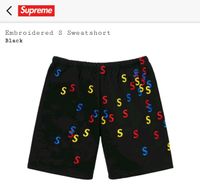 Supreme Embroidered S Sweatshort Shorts NEU UNGETRAGEN XL Black Baden-Württemberg - Ehingen (Donau) Vorschau