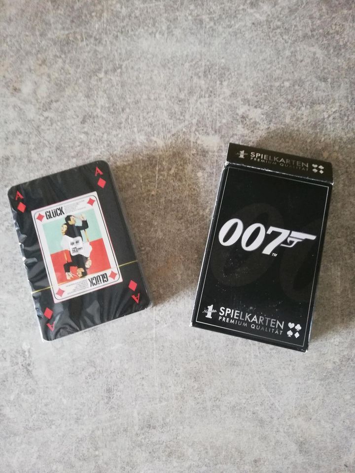 James Bond 007 (Poker) Spielkarten, komplett Neu und OVP in Altusried