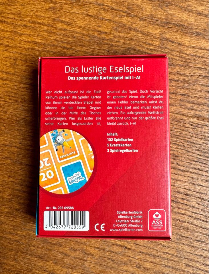 Das lustige Eselspiel - Kartenspiel NEU in Neusalza-Spremberg