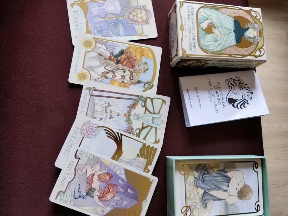 Ätherische Visionen Tarot mit booklet in Hartha