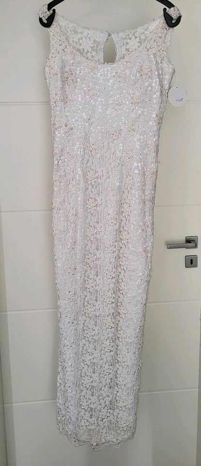 Abendkleid vintage romantisch Hochzeit Festkleid Braut Standesamt in Radevormwald