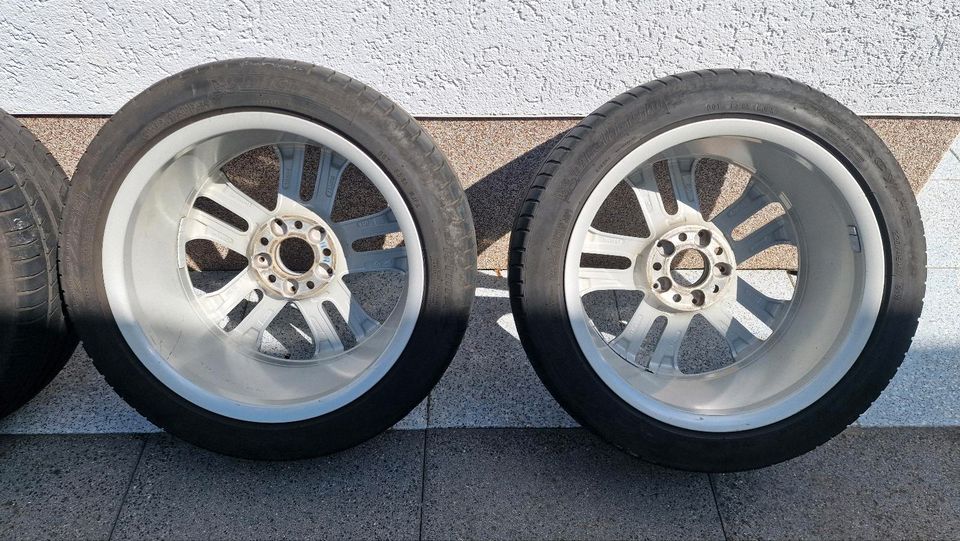 Mercedes w204 S204 C204 225/45 R17 91W Sommerreifen Felgen in Grünberg