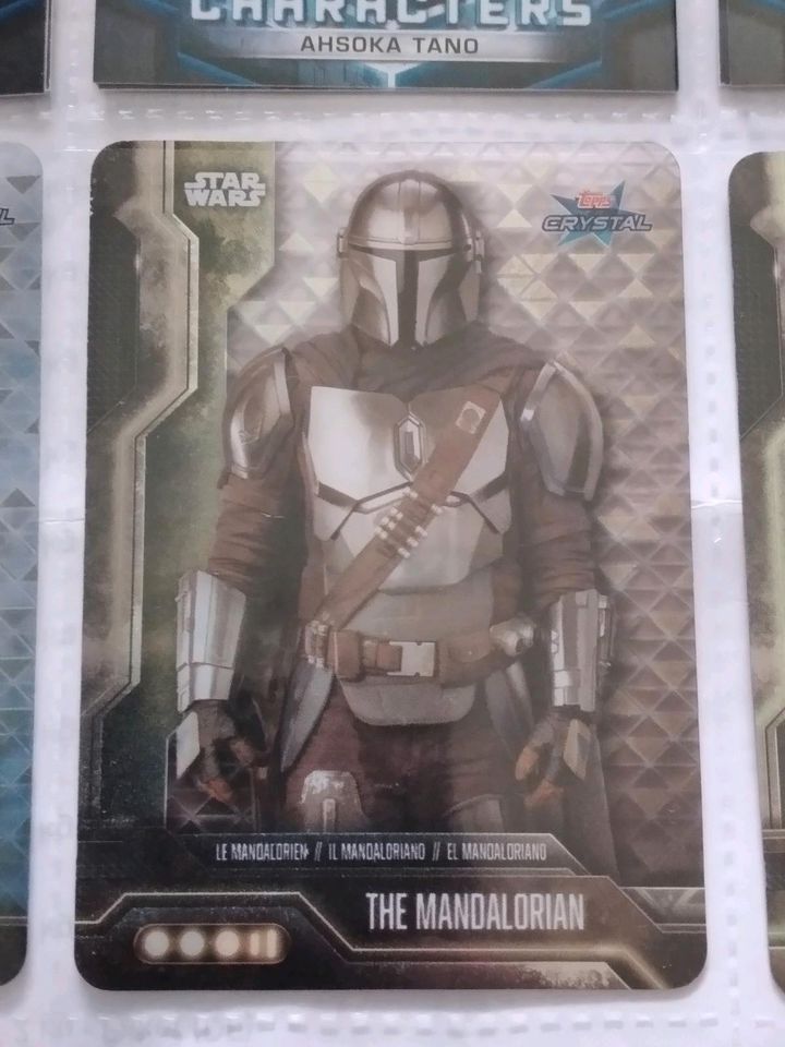 Star Wars CR-2 The Mandalorian Crystal Trading Cards Topps in Babensham