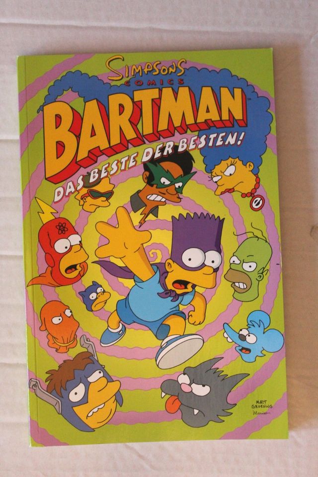 Comic Bartman von Simpsons Neu in Rheda-Wiedenbrück