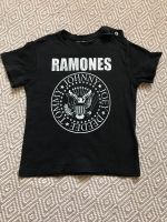 Schwarzes Ramones Shirt Größe 86 H&M Hamburg-Nord - Hamburg Dulsberg Vorschau