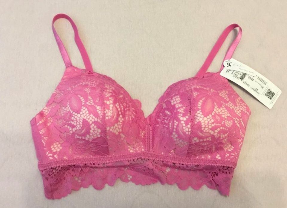 BH Größe 85 D Hunkemöller Pink Spitze Neu in Berlin