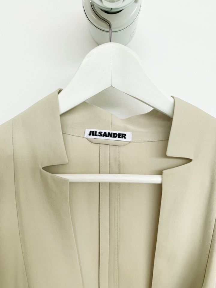 JIL SANDER Jacke leicht beige hell grün 36 38 40 in Hamburg