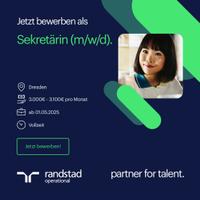 Sekretärin (m/w/d) Dresden - Innere Altstadt Vorschau