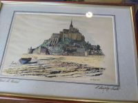 Mont St Michel Frankreich . bild gerahmt Niedersachsen - Lindhorst Vorschau