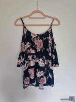 colloseum Größe XS florales top t-shirt blau wie neu Thüringen - Gotha Vorschau