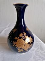 Royal Bavaria Vase 18 cm echt Kobalt, Blumendekor Bochum - Bochum-Wattenscheid Vorschau