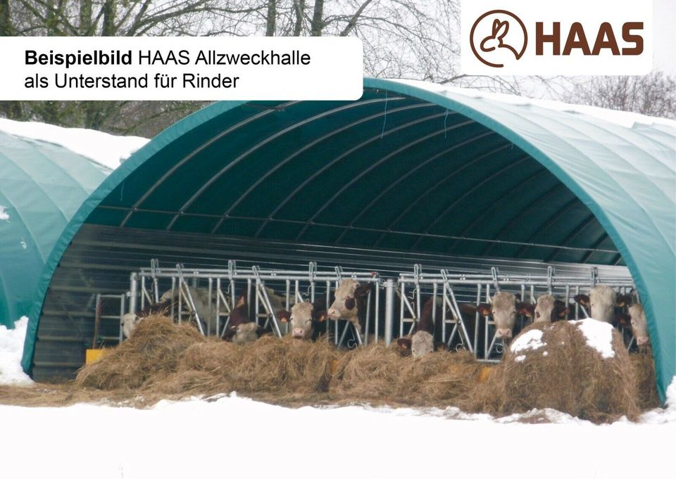 HAAS Allzweckhalle 9,3x30 m – Rundbogenhalle,Lagerzelt,Unterstand in Nümbrecht