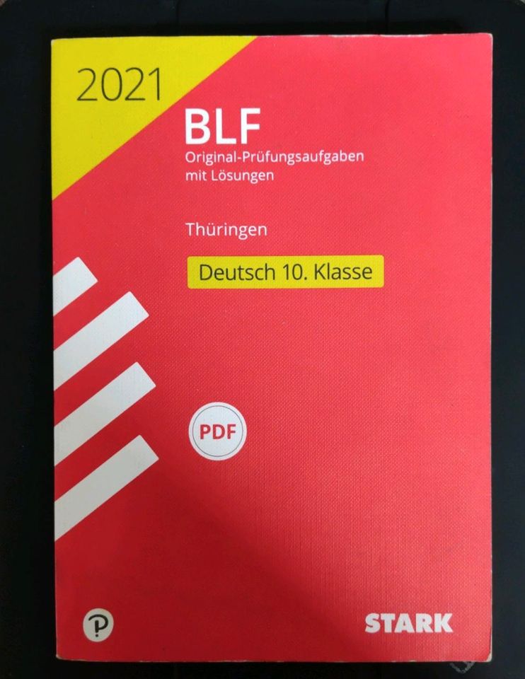 BLF Original- Prüfungsaufgaben mit Lösungen (Thüringen) in Mühlhausen