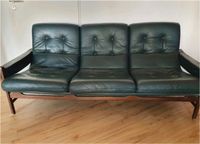 Vintage Danish Design Sofa Teakholz Palisander 60er Leder Bonn - Südstadt Vorschau