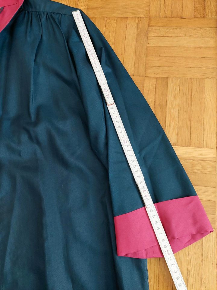 Vintage Betty Barclay Sommer Anzug 100% Seide Gr.S 38 Blau Rosa in Augsburg