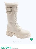 Stiefel Boots warm weiß beige creme offwhite 41 - 42 Beuel - Oberkassel Vorschau