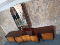 Vintage Möbel Set 50er Sideboard Spiegelkommode mit Nachttischen Thüringen - Bleicherode Vorschau