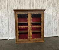 Antiker Eichen Wandschrank mit welligem Glas wohl 19. Jh. Nürnberg (Mittelfr) - Mitte Vorschau